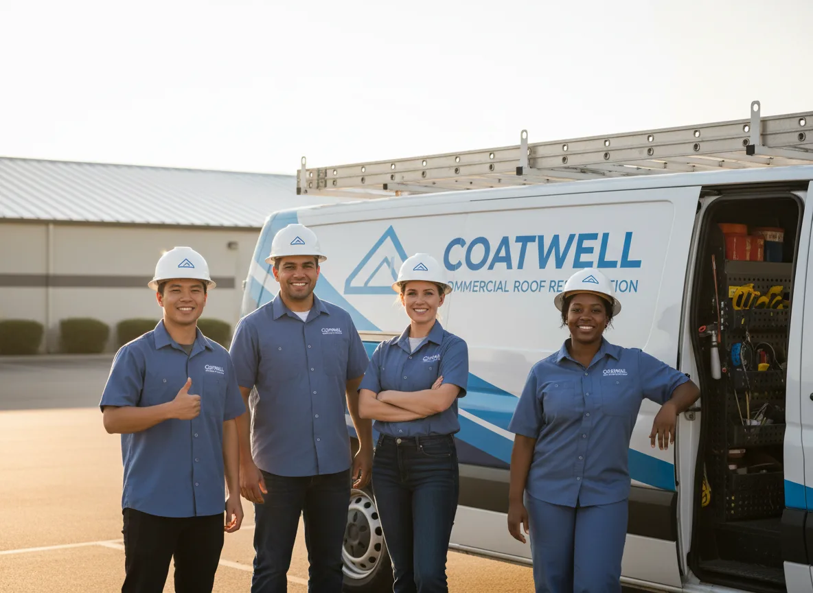 Commercial roof coating company in Henry, SD